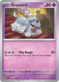 Greavard (100/197) - SV03 Obsidian Flames