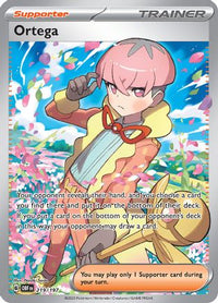 Ortega (219/197)  - SV03 Obsidian Flames Holofoil