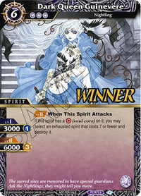Reine des Ténèbres Guenièvre (Gagnant) (PR-012) [Cartes promotionnelles de la saga Battle Spirits] 