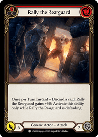 Rally the Rearguard (Red) [LEV028] (Monarch Levia Blitz Deck) - POKÉ JEUX