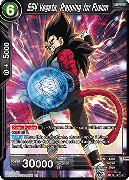 SS4 Vegeta, Prepping for Fusion (BT14-127) [Cross Spirits] - POKÉ JEUX