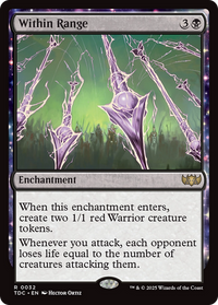 Within Range (TDC-032) - Commander: Tarkir: Dragonstorm