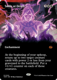 Smile at Death (Borderless) (TDM-329) - Tarkir: Dragonstorm
