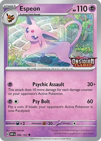 Espeon (Best Buy Exclusive) (86) - Miscellaneous Cards & Products Holofoil