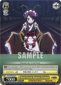 Post-Event Report, Entoma [Nazarick: Tomb of the Undead Vol.2]