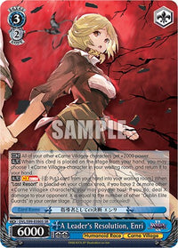 La résolution d'un leader, Enri [Nazarick : Tomb of the Undead Vol.2] 