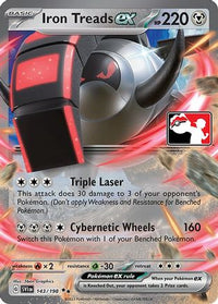 Iron Treads ex (143) - Prize Pack Series Cards Holofoil