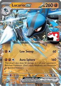 Lucario ex (17) - Prize Pack Series Cards Holofoil