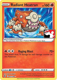 Radiant Heatran (27) - Prize Pack Series Cards Holofoil