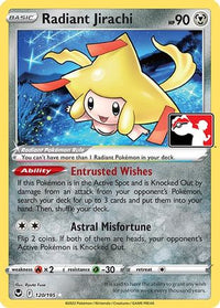 Radiant Jirachi (120) - Prize Pack Series Cards Holofoil