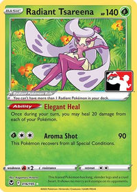 Radiant Tsareena (16) - Prize Pack Series Cards Holofoil