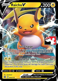 Raichu V (45/172)  - Prize Pack Series Cards Holofoil