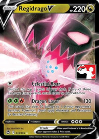 Regidrago V (135) - Prize Pack Series Cards Holofoil