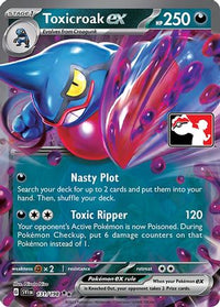 Toxicroak ex (131) - Prize Pack Series Cards Holofoil