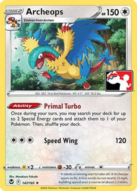 Archeops (147/195) - Prize Pack Series Cards