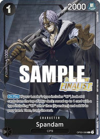 Spandam (Online Regional 2023) [Finaliste] [Cartes promotionnelles One Piece] 