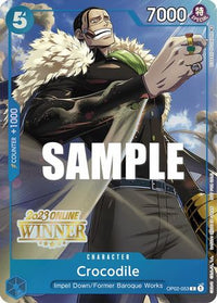 Crocodile (Online Regional 2023) [Gagnant] [Cartes promotionnelles One Piece] 