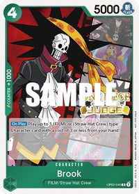 Brook (Judge Pack Vol. 2) [Cartes promotionnelles One Piece] 