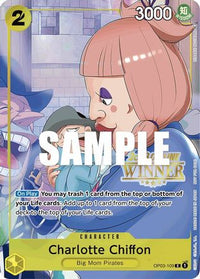 Charlotte Chiffon (hors ligne régional 2023) [Gagnant] [Cartes promotionnelles One Piece] 