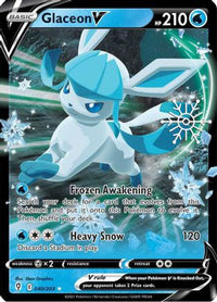 Glaceon V (Holiday Calendar) (40/203)  - Miscellaneous Cards & Products Holofoil