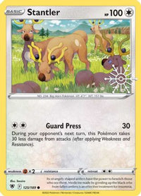 Stantler (Holiday Calendar) (125/189)  - Miscellaneous Cards & Products Holofoil