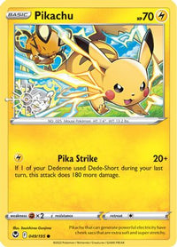 Pikachu (Holiday Calendar) (49/195)  - Miscellaneous Cards & Products Holofoil