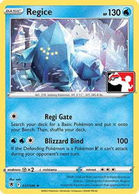 Regice (37/189) - Prize Pack Series Cards