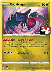 Regidrago (118/189) - Prize Pack Series Cards