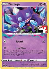 Sableye (70) - Prize Pack Series Cards