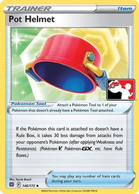 Pot Helmet (146) - Prize Pack Series Cards Holofoil