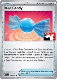 Rare Candy (191/198)  - Prize Pack Series Cards
