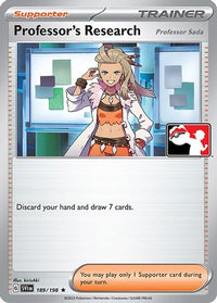Professor's Research (189/198)  - Prize Pack Series Cards