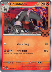 Houndoom (34) - Trick or Trade BOOster Bundle 2023 Holofoil