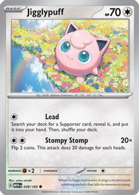 Jigglypuff (39/165) - SV Scarlet & Violet 151