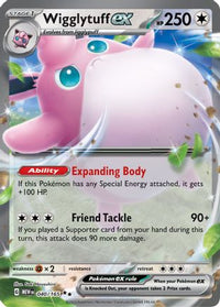 Wigglytuff ex (40/165) - SV Scarlet & Violet 151 Holofoil