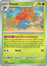 Gloom (44/165) - SV Scarlet & Violet 151
