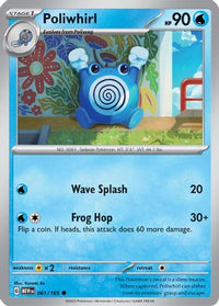 Poliwhirl (61/165) - SV Scarlet & Violet 151