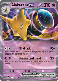Alakazam ex (65/165) - SV Scarlet & Violet 151 Holofoil