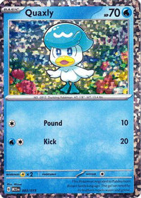 Quaxly (3) - McDonalds Promos 2023 Holofoil