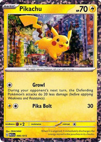 Pikachu (6) - McDonalds Promos 2023 Holofoil