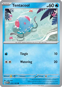 Tentacool (72/165) - SV Scarlet & Violet 151