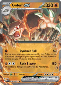 Golem ex (76/165) - SV Scarlet & Violet 151 Holofoil