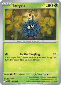 Tangela (114/165)  - SV Scarlet & Violet 151