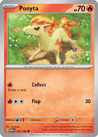 Ponyta (77/165) - SV Scarlet & Violet 151
