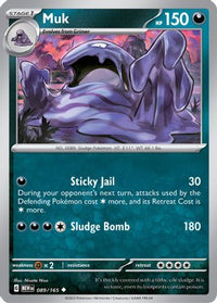 Muk (89/165) - SV Scarlet & Violet 151