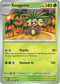Exeggutor (103) - SV Scarlet & Violet 151