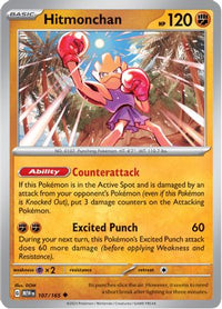 Hitmonchan (107/165) - SV Scarlet & Violet 151