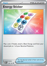 Energy Sticker (159/165) - SV Scarlet & Violet 151