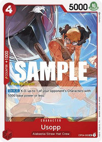 Usopp [Cartes pré-lancement de Kingdoms of Intrigue] 