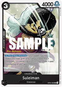 Suleiman [Kingdoms of Intrigue Pre-Release Cards]
